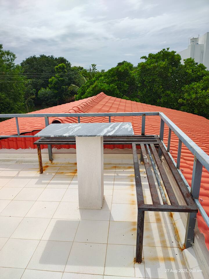 Private terrace with scenic views